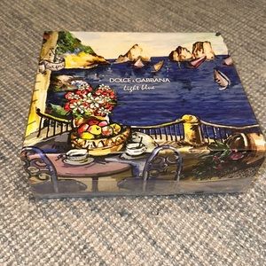 Dolce and gabbana new opened light blue perfume set